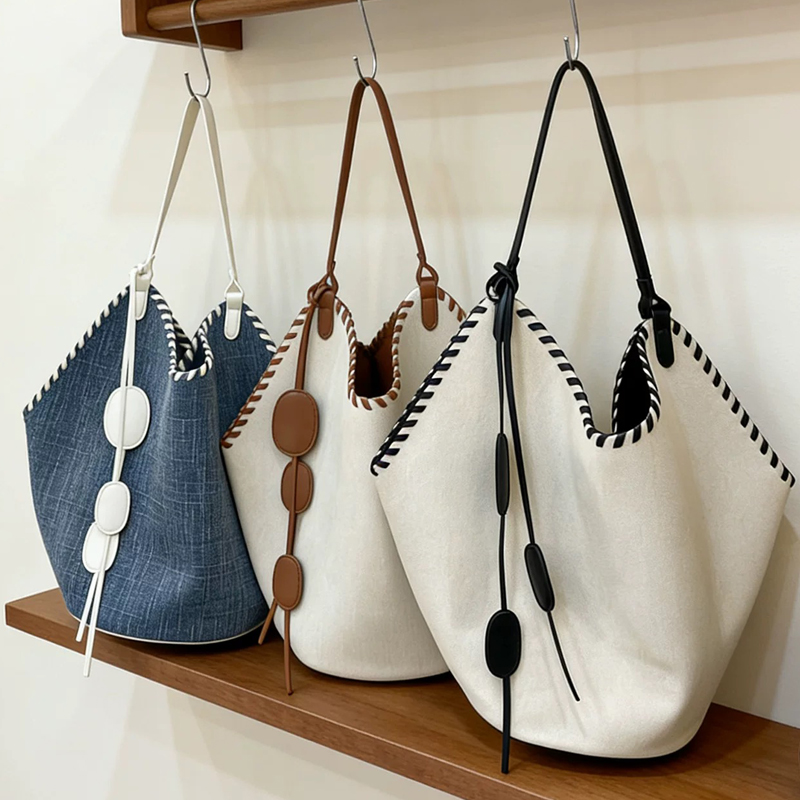 Luxury Bags Of 2026 - حقائب قماشية كبيرة الحجم للنساء، حقائب