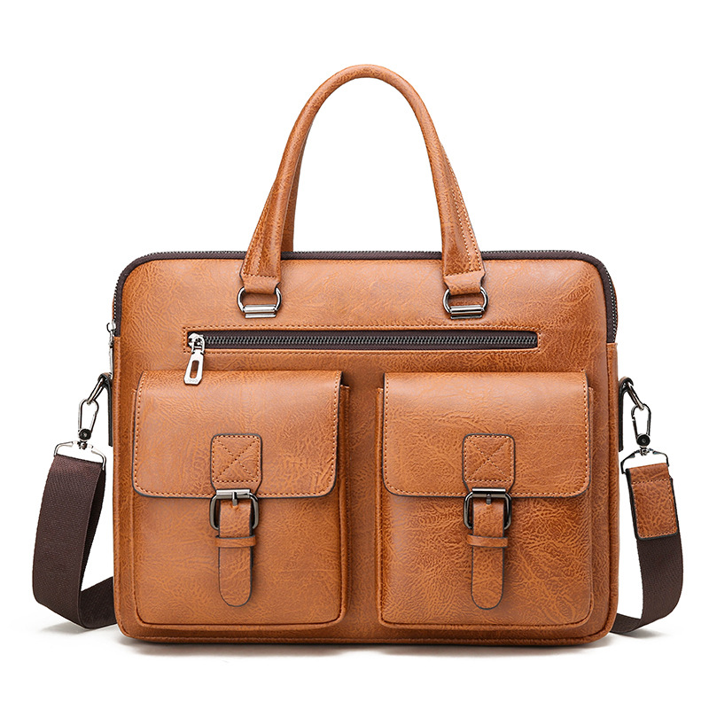 Luxury Bags Shopping - بو الجلود حقيبة الأعمال للرجال ،