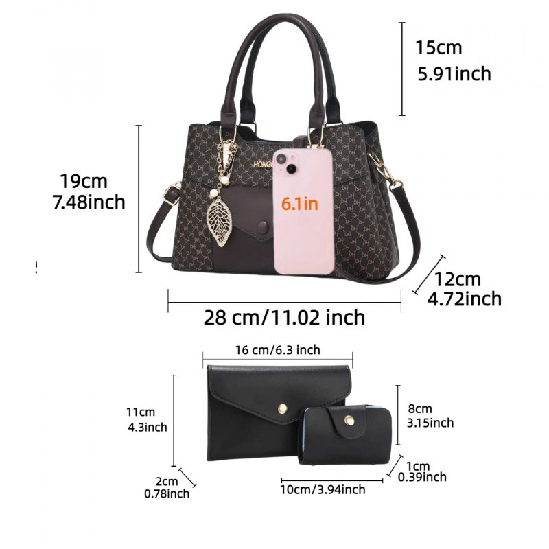 حقائب حمل كبيرة الحجم ذات ملمس - مراجعة Luxury Bags Casual وسعره