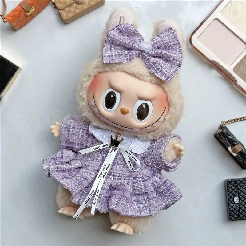 15 17 سنتيمتر ل Labubu دمية فس - مراجعة Luxury Bags And Shoes وسعره