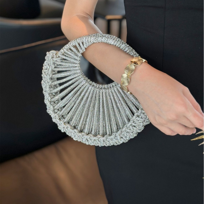 حقيبة سهرة لامعة للنساء موديل  - مراجعة Luxury Bags Of 2026 وسعره