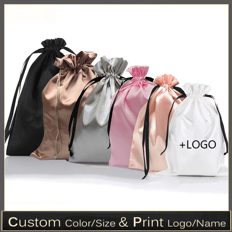 10 قطع من أكياس الشعر الساتان  - مراجعة Luxury Bags And Shoes وسعره
