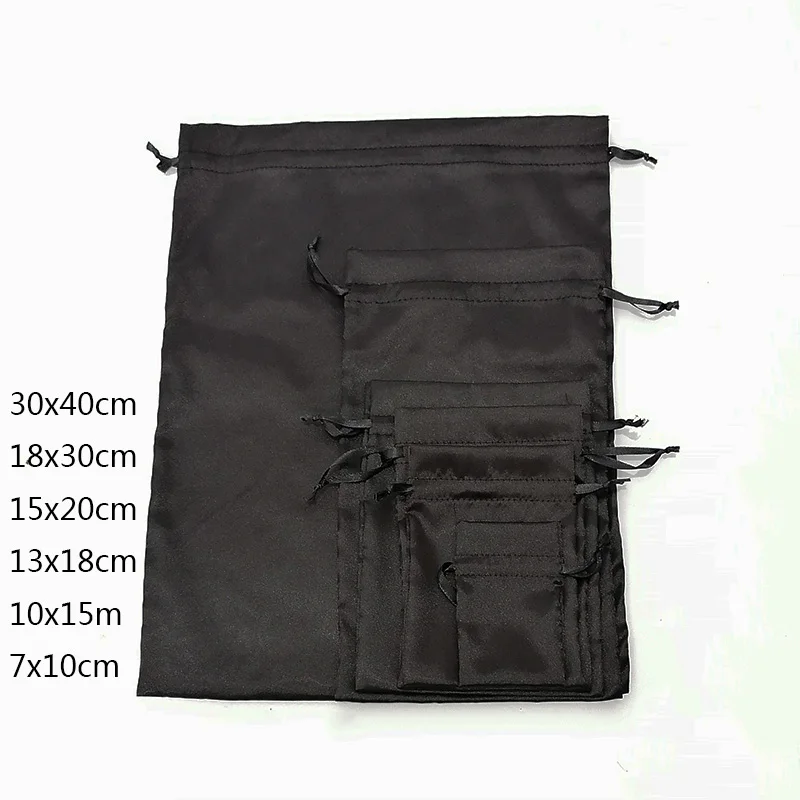 10 قطع من أكياس الشعر الساتان  - مراجعة Luxury Bags And Shoes وسعره