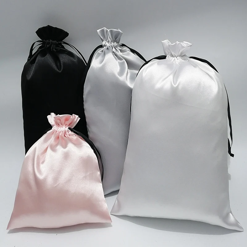 10 قطع من أكياس الشعر الساتان  - مراجعة Luxury Bags And Shoes وسعره