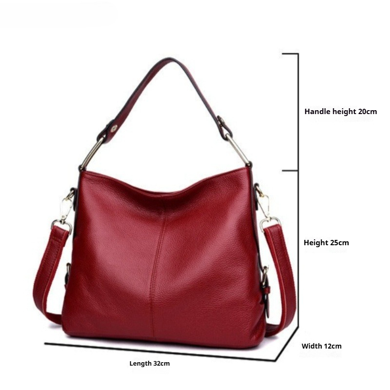 حقيبة كتف نسائية من الجلد الطب - مراجعة Luxury Bags No Logo وسعره