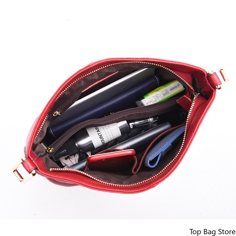 حقيبة كتف نسائية من الجلد الطب - مراجعة Luxury Bags No Logo وسعره