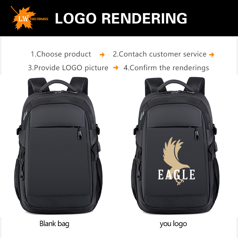 حقيبة ظهر فاخرة مطبوعة بالشعار - مراجعة Luxury Bags No Logo وسعره