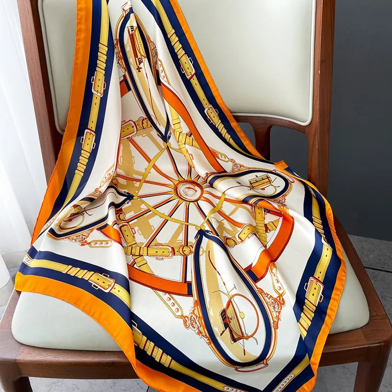وشاح حريري مربع نحيف بتصميم فا - مراجعة Luxury Bags Duffle وسعره
