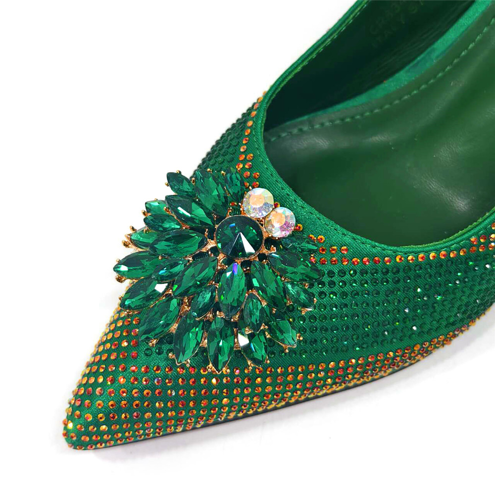 2025 تصميم إيطالي حجر الراين ف - مراجعة Luxury Bags And Shoes وسعره
